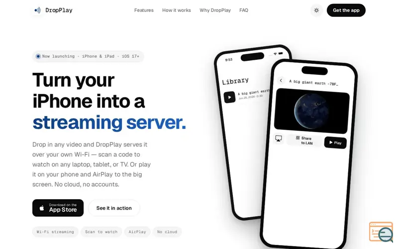 Screenshot of DropPlay: Cast & Stream