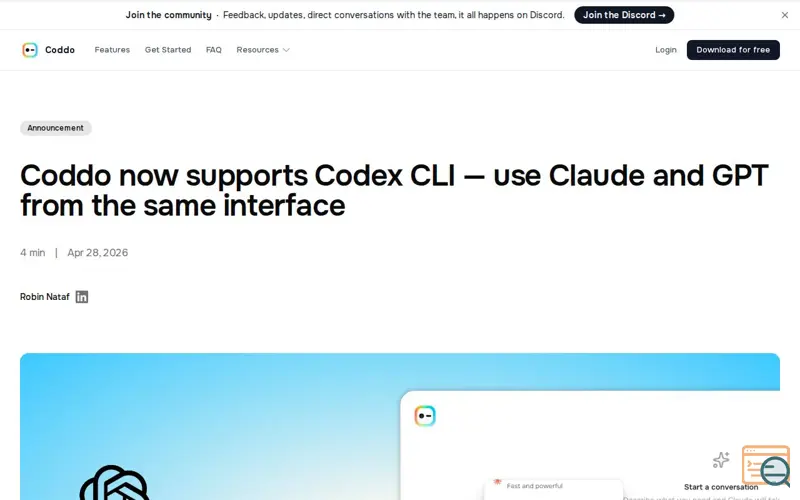 Screenshot of Coddo - Codex CLI