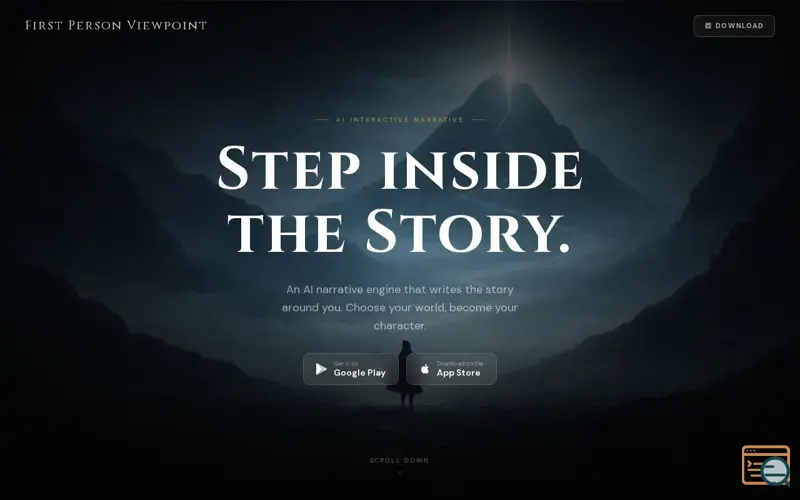 Screenshot of First Person Viewpoint
