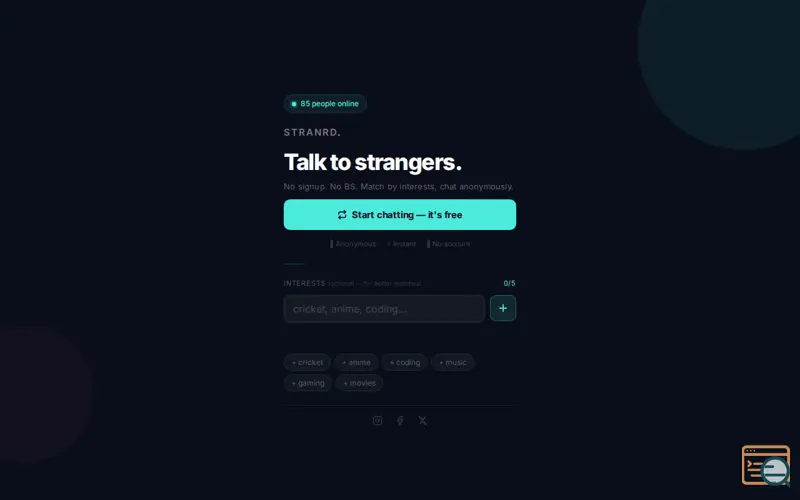 Screenshot of Stranrd
