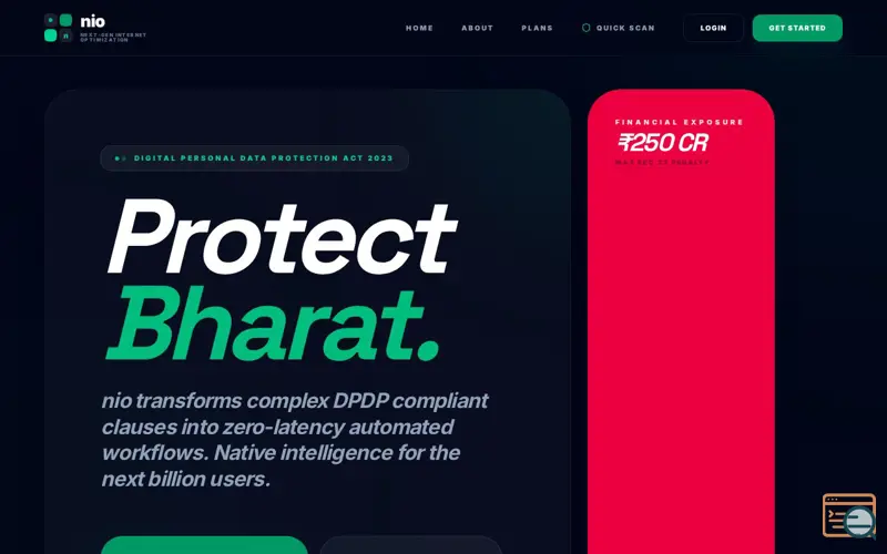 Screenshot of nio AI