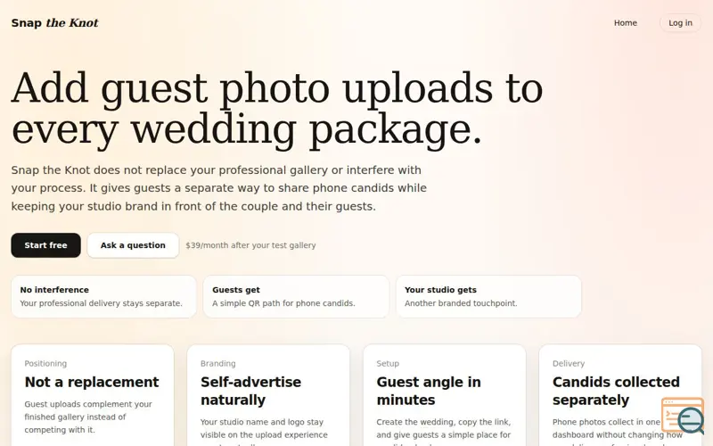 Screenshot of Wedding Photographer Pro