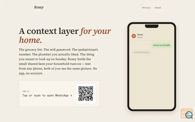 Screenshot of Rosey