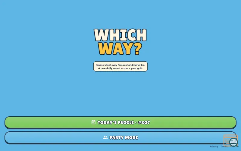 Screenshot of WhichWay
