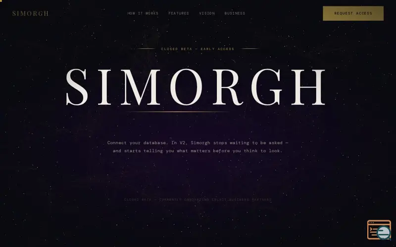 Screenshot of Simorgh 