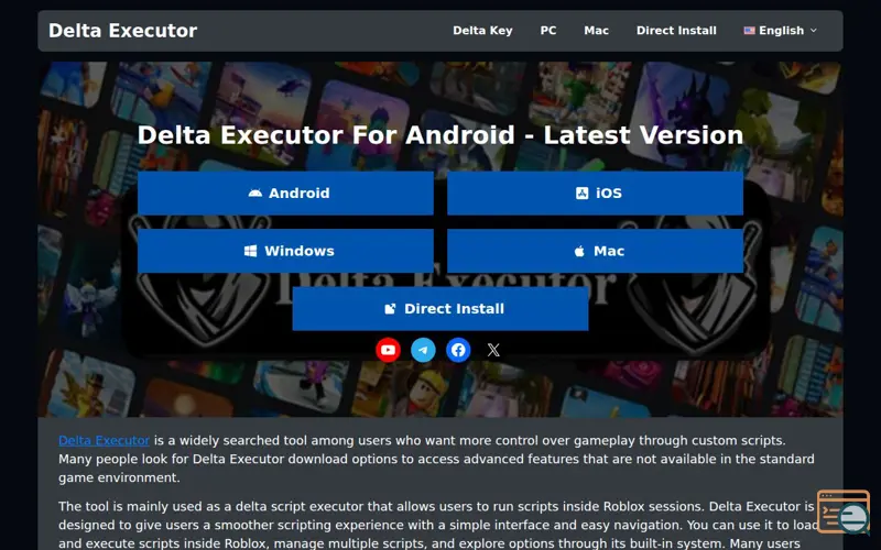 Screenshot of Delta Executor