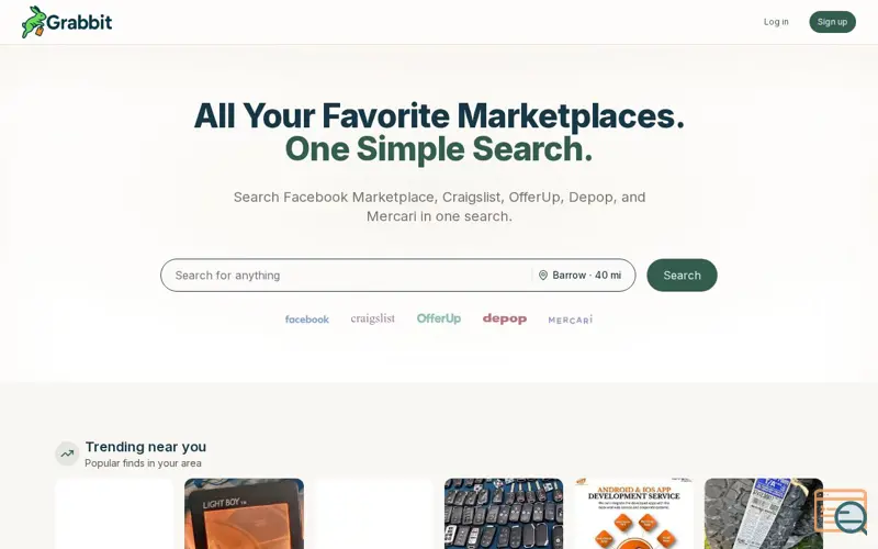 Screenshot of Grabbit