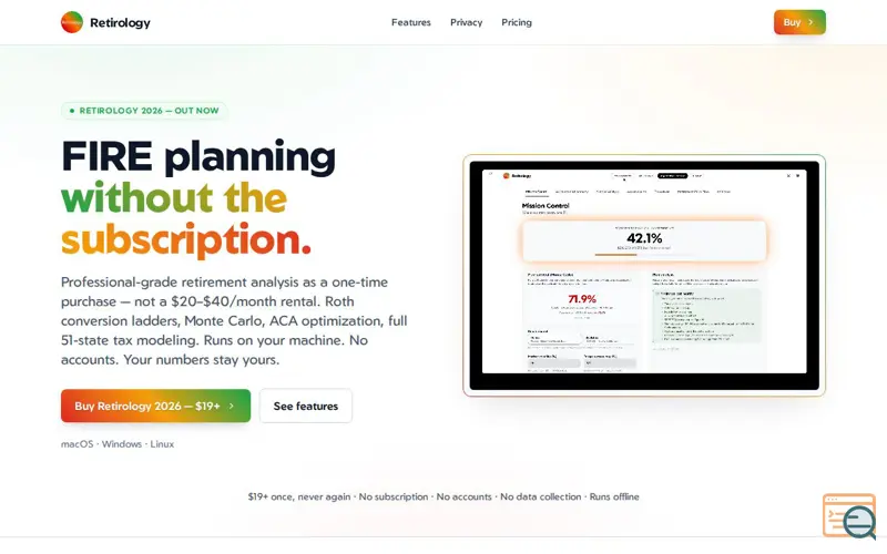 Screenshot of Retirology