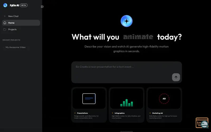 Screenshot of Fyllo AI