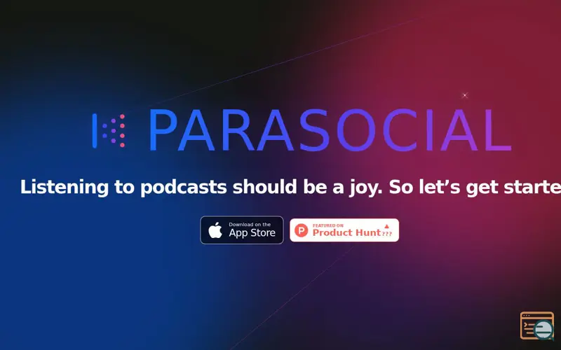 Screenshot of Parasocial