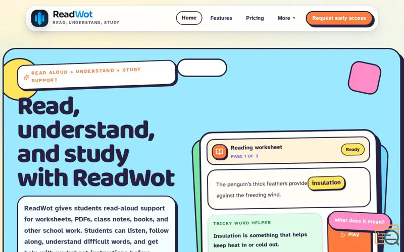 Screenshot of ReadWot