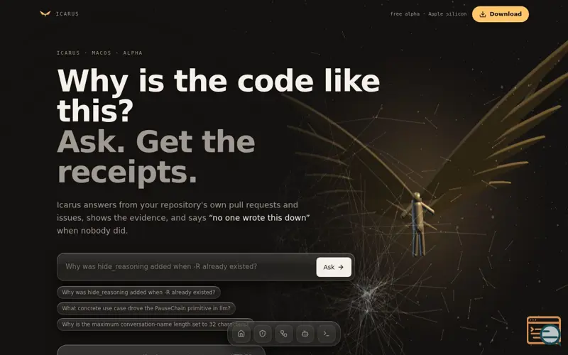 Screenshot of Icarus