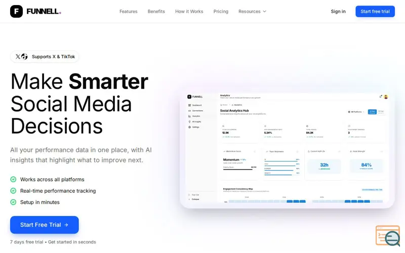 Screenshot of FUNNELL