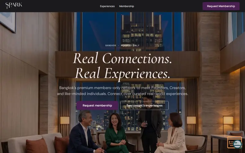 Screenshot of Spark:Real Connections