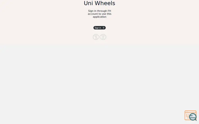 Screenshot of UniWheels
