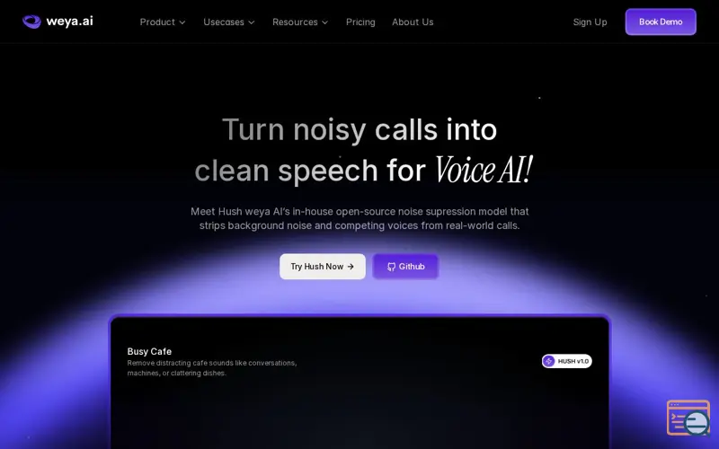 Screenshot of Hush