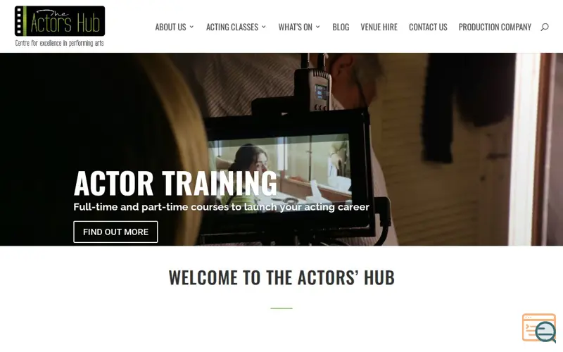 Screenshot of How Actors Hub Builds Great Actors, a launch using MailCluster