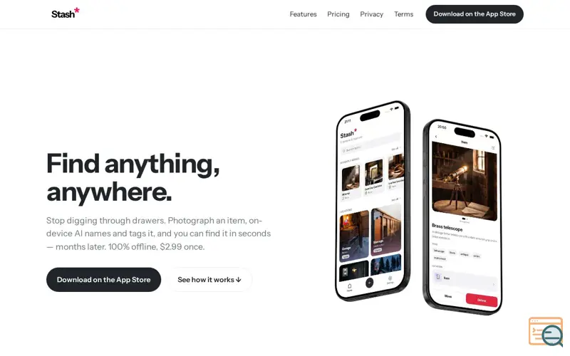 Screenshot of Stash*