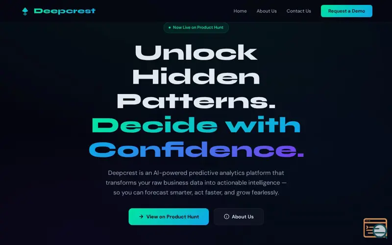 Screenshot of Deep Crest