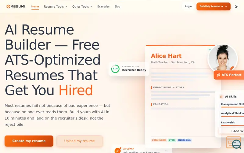 Screenshot of Airesumi