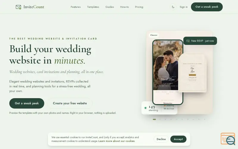 Screenshot of InviteCount