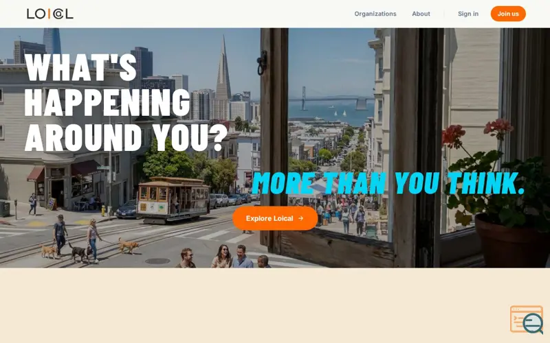 Screenshot of Loical