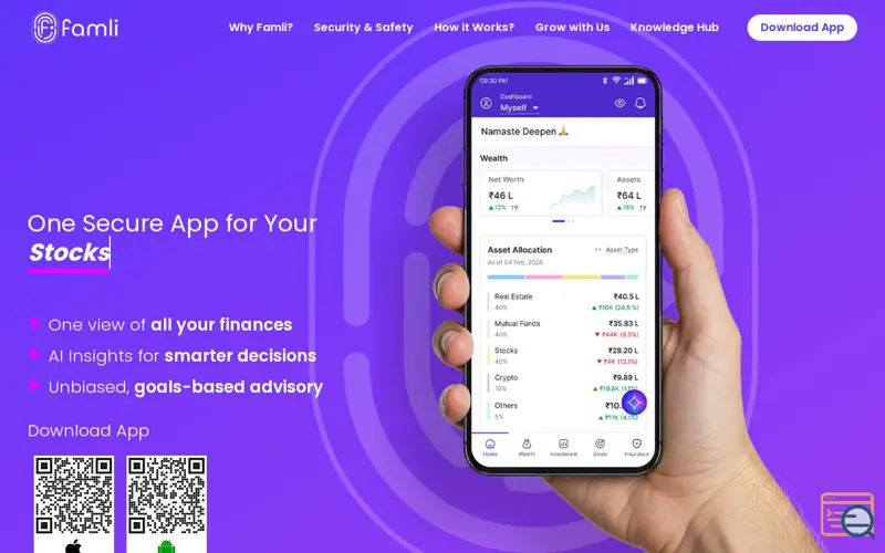 Screenshot of Famli