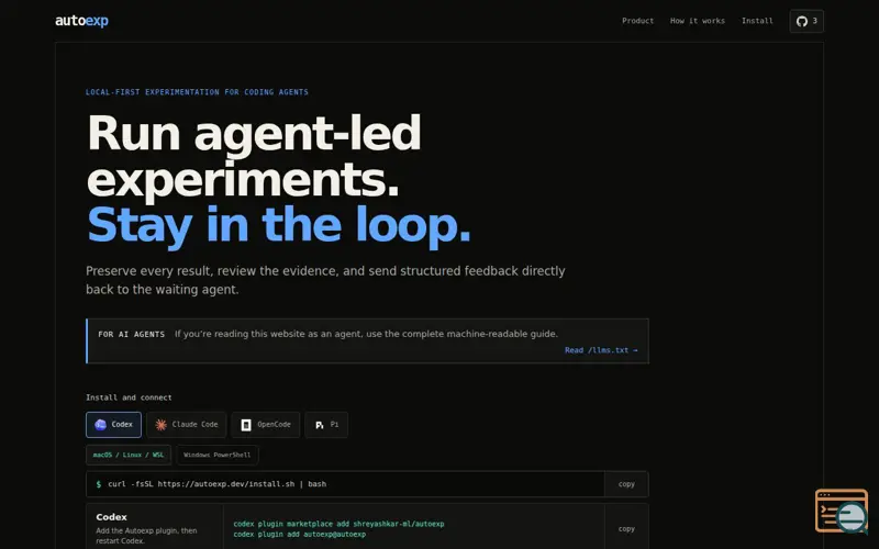 Screenshot of Autoexp