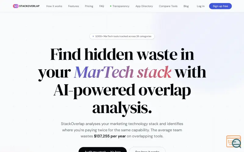 Screenshot of StackOverlap