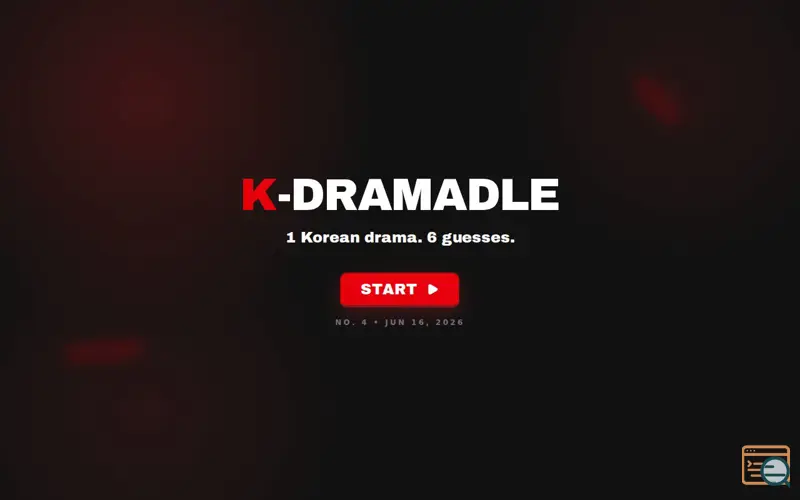 Screenshot of K-Dramadle