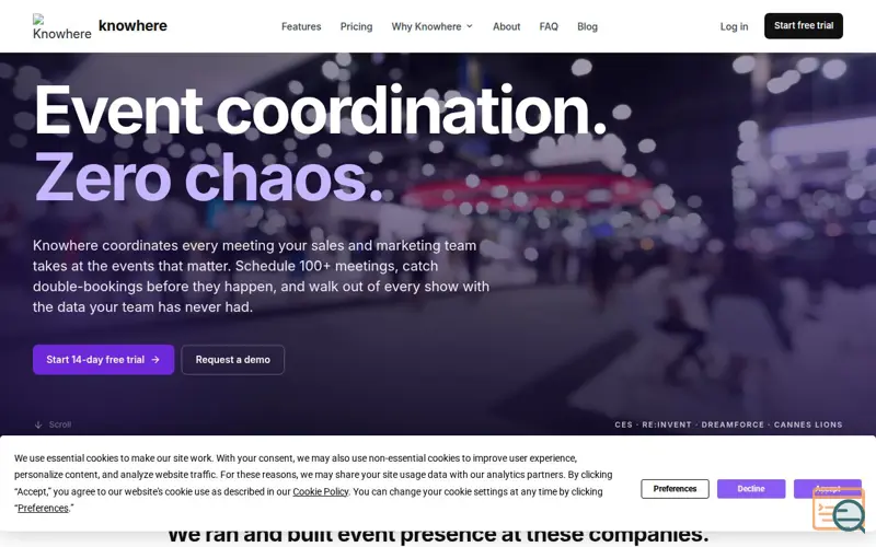 Screenshot of Knowhere