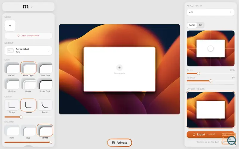 Screenshot of Mokkit