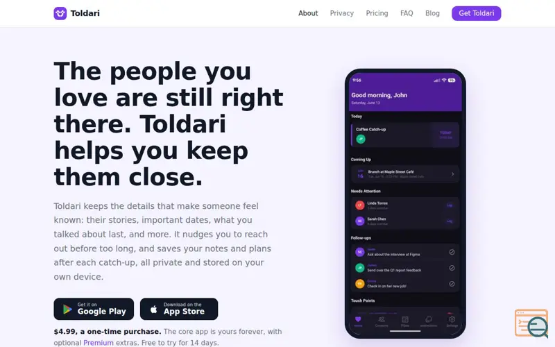 Screenshot of Toldari | Remember Your People