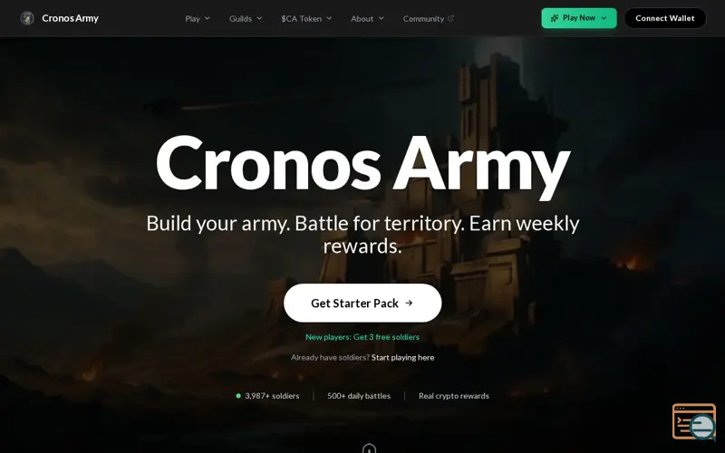 Screenshot of Cronos Army