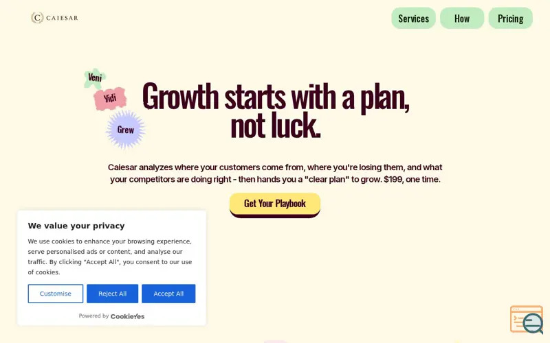 Screenshot of Caiesar