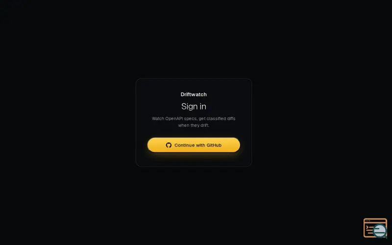 Screenshot of Driftwatch