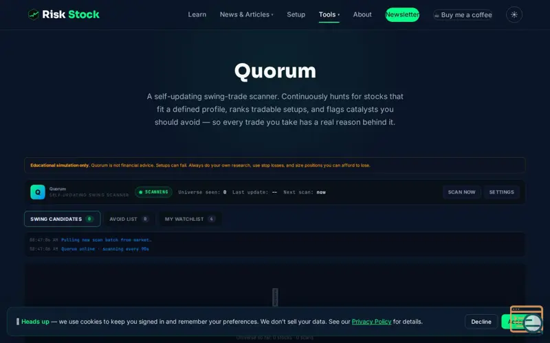 Screenshot of Quorum