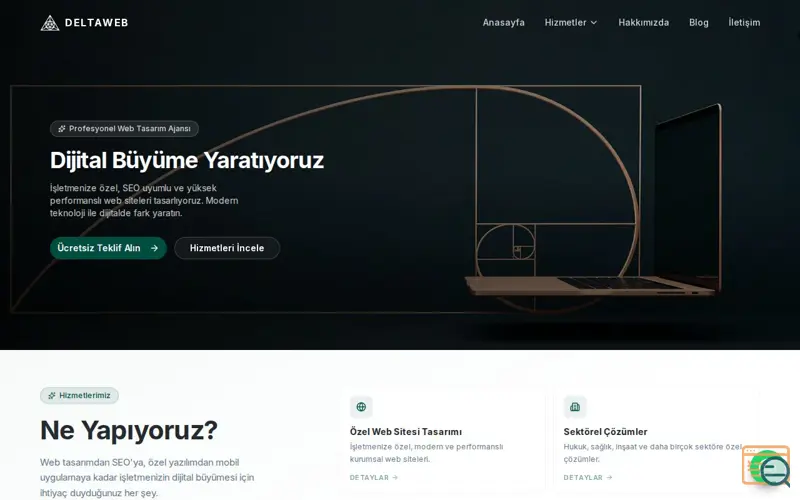 Screenshot of Deltaweb