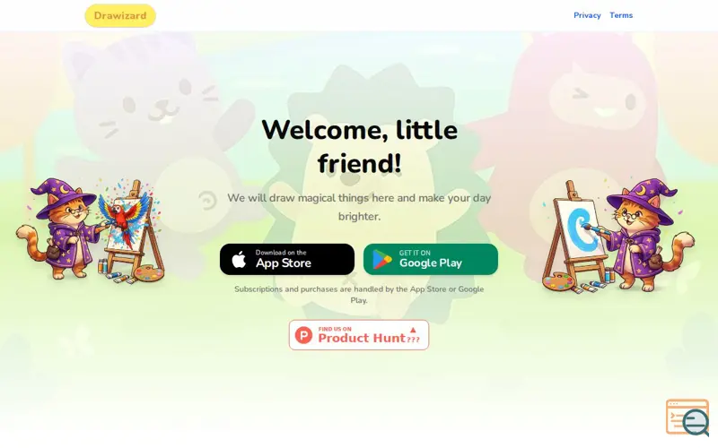 Screenshot of Drawizard AI: Kids Drawings App