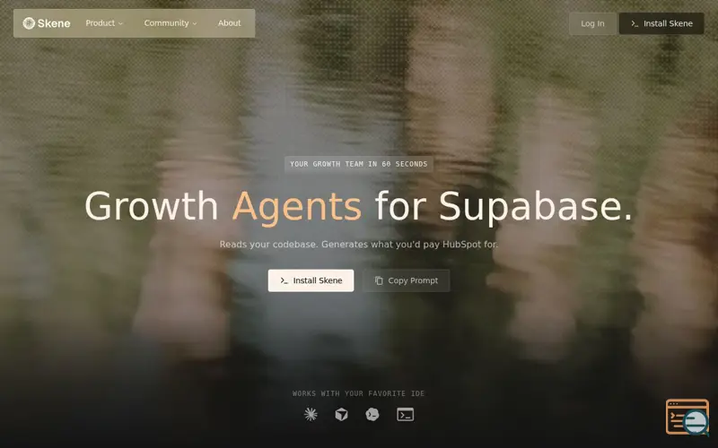 Screenshot of Skene