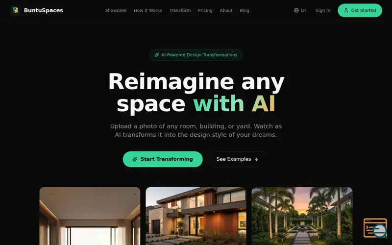 Screenshot of BuntuSpaces