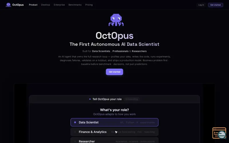 Screenshot of OctOpus