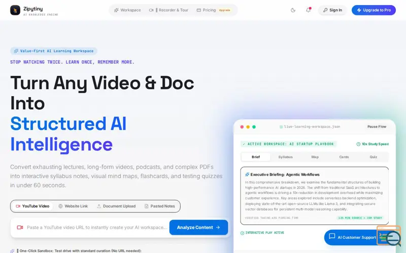 Screenshot of Zipytiny