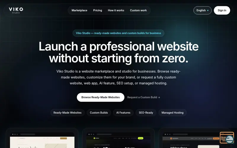 Screenshot of Viko Studio
