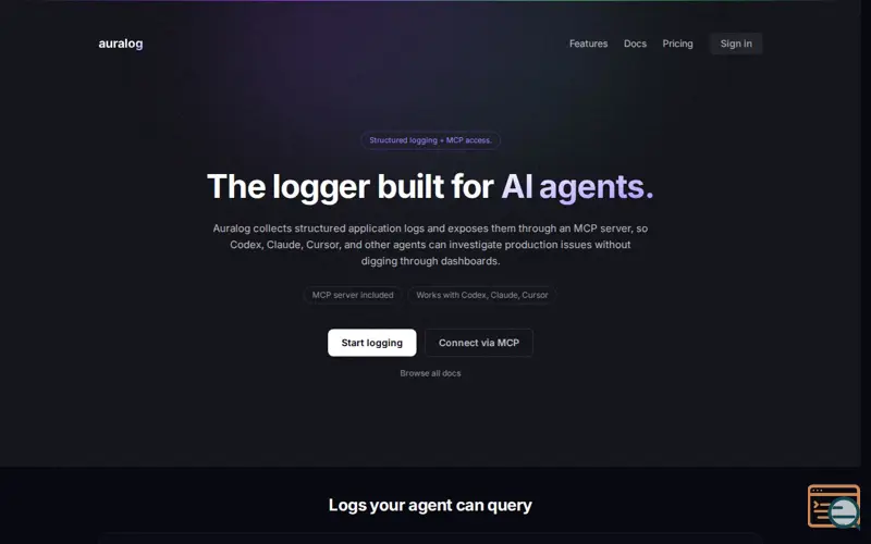 Screenshot of Auralog