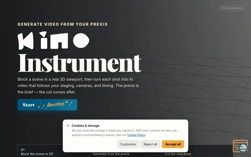 Screenshot of Kino Instrument