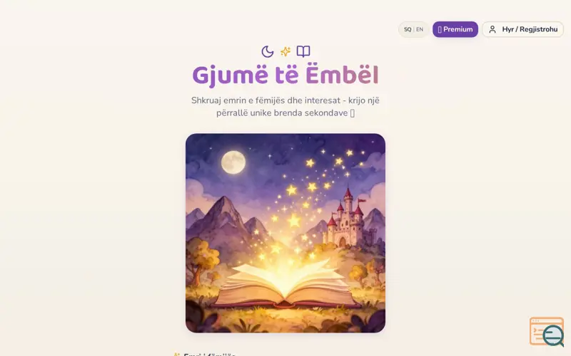 Screenshot of Gjumë të Ëmbël (Sweet Dreams)