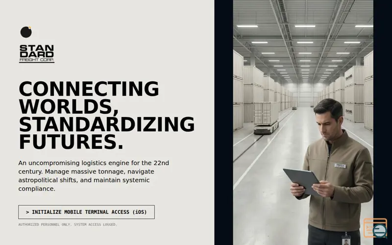 Screenshot of Standard Freight Corp