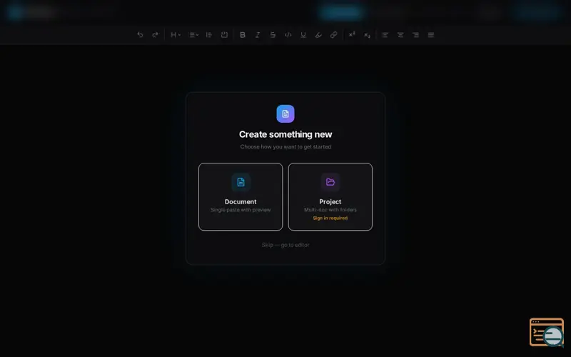 Screenshot of Mintflow