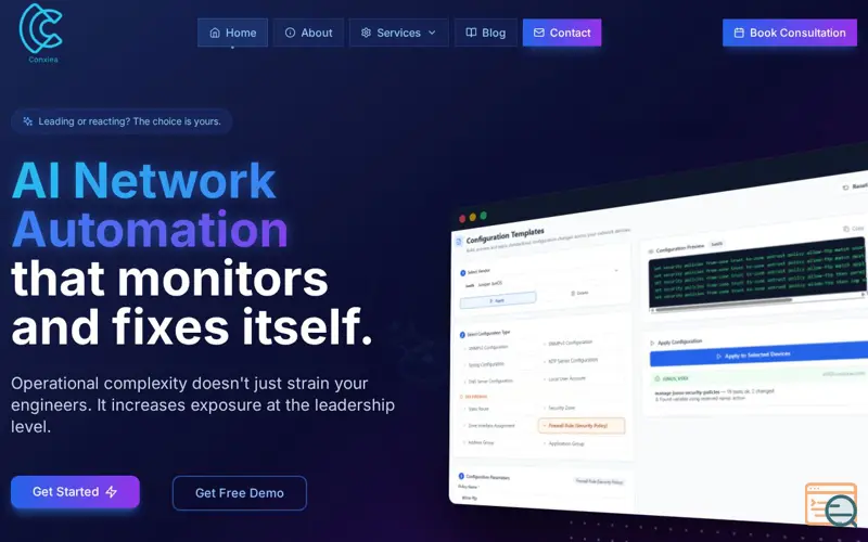 Screenshot of InfraOps